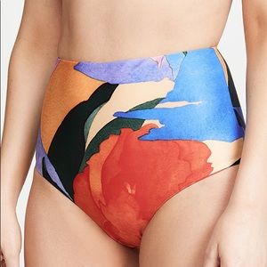 Mara Hoffman Lydia High Waisted Bottoms Small